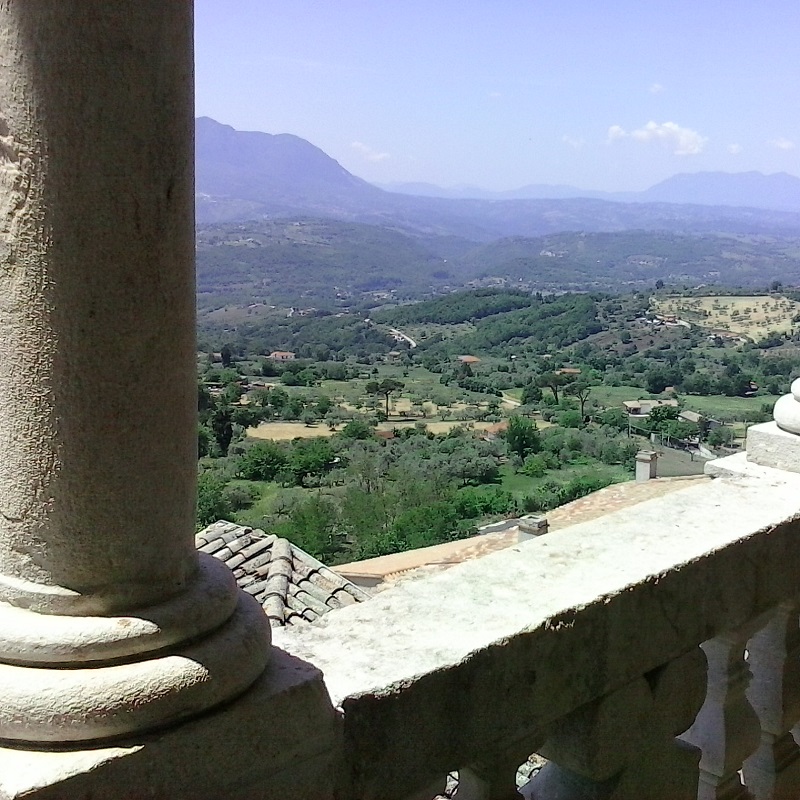 Il Panorama dal Castelo di Gesualdo